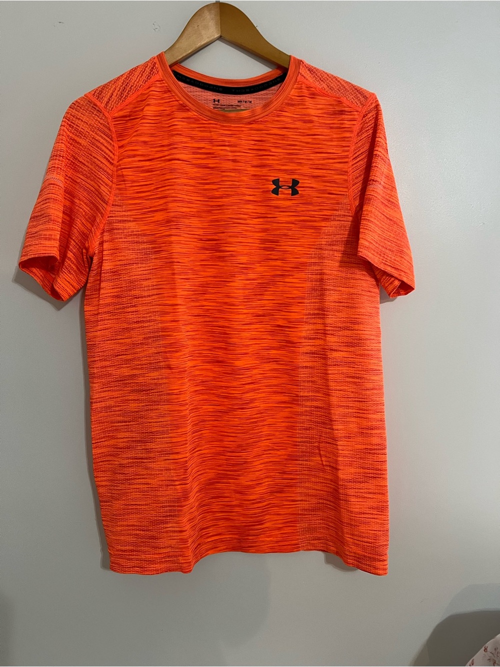 Under Armour Men’s Short Sleeve Performance Tee - Neon Orange Heather